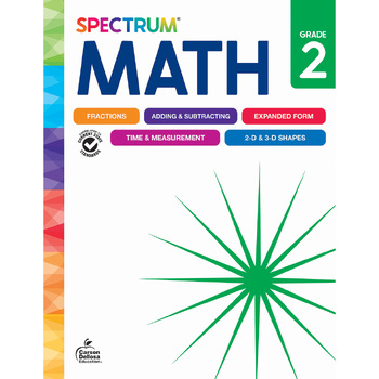 Preview of Spectrum Math Workbook, Grade 2 705501-EB