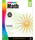 Spectrum Math Workbook Grade 3 Printable 704563-EB