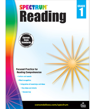 Preview of Spectrum Reading Workbook Grade 1 Printable 704579-EB