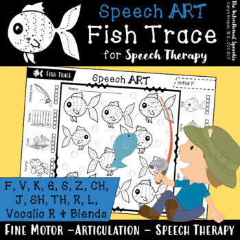 Speech ART No Prep Fish Trace For Articulation Speech Therapy Activity   Original 6870753 1 