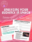 Speech: Analyzing Your Audience Bundle