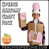 Speech Anatomy Craft Pack by Peachie Speechie