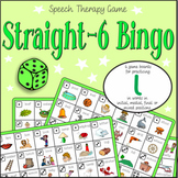 Speech Artic - /l/ sound: Straight-6 Bingo Game