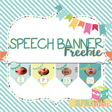 Speech Banner FREEBIE
