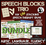 Speech Blocks TRIO BUNDLE for Speech Therapy Game Companio
