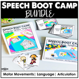 Speech Therapy Boot Camp Articulation and Language BUNDLE 