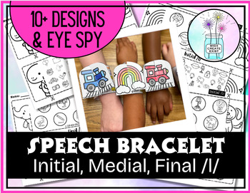 Preview of Speech Bracelet Band Bundle l