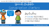 Speech Bubble Conversation Starters