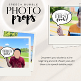 Speech Bubble Photo Props