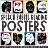 Speech Bubble Reading Quotes