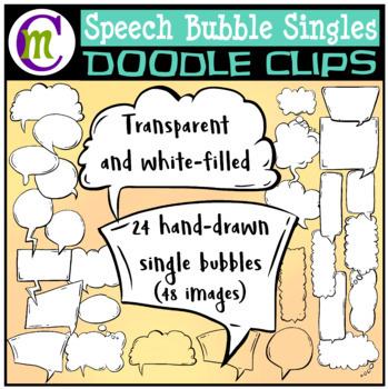 Preview of Speech Bubbles Clip Art