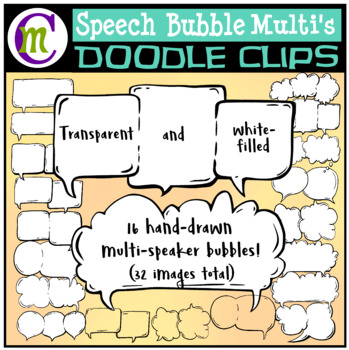 Preview of Speech Bubbles Clip Art