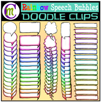 Preview of Speech Bubbles Clip Art