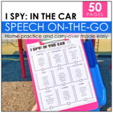 Speech Carryover Practice | Articulation Homework- In The Car