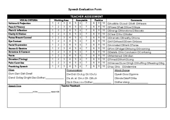 Preview of Oral Presentation Rubric 1