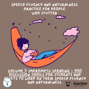 Preview of Speech Fluency & Naturalness Practice for Students who Stutter: Volume 7