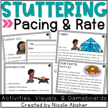 Preview of Stuttering Activities Pacing and Rate of Speech Practice
