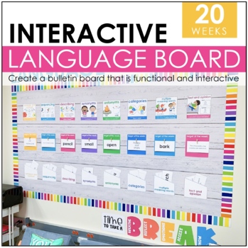 Preview of Speech Interactive Language Bulletin Board | Speech Decor