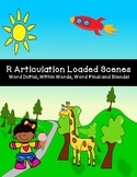 Speech: R Articulation Loaded Scenes/Pictures Initial Medi