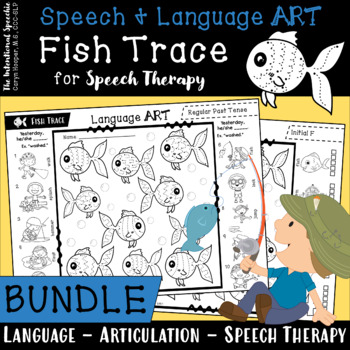 Speech Language ART Bundle No Prep Fish Trace For Speech Therapy   Original 6892122 1 