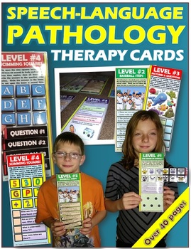 Preview of Interactive Therapy Cards for Engaging Communication, Speech & Language Skills