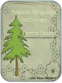 Speech Language Pathology Forms Packet
