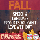 Speech & Language Products You Can't Live Without: Fall Edition