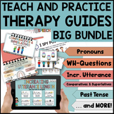 Speech & Language Therapy Guides | BUNDLE | Teach, Practic