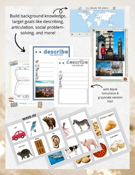 Preview of Speech & Language Therapy TRAVEL UNIT BUNDLE