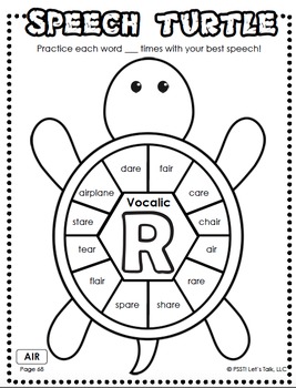 language speech turtles preview