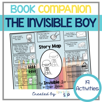 Preview of The Invisible Boy Book Companion for Speech Therapy