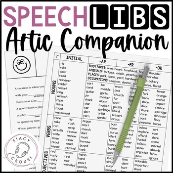 Preview of Articulation Activity Older Students Articulation Carryover Speech Libs PDF