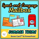 Speech and Language Mailbox Game - Summer Theme - Boom Car