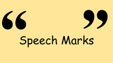Speech Marks punctuation lesson plan