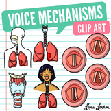 Speech Mechanisms for Voice Clip Art - Speech Therapy, Voi