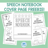 Free Speech Notebook Cover Pages!