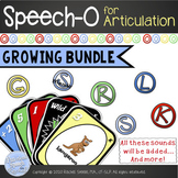Speech-O for Articulation Card Game GROWING BUNDLE