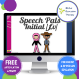 Speech Pals Initial /f,v/; phonological processes; stopping