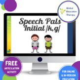 Speech Pals Initial /k,g/; Phonological Processes; Fronting