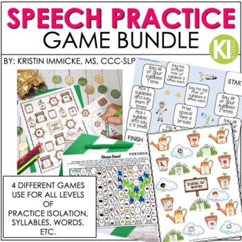 speech therapy articulation games