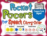 Speech Rate Carry Over- Pocket Pacing Boards