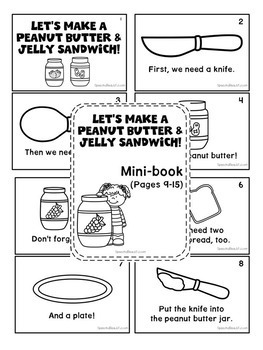 Speech Recipe Club: Let's Make a Peanut Butter & Jelly Sandwich! by