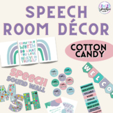 Speech Room Décor | Cotton Candy Color Theme | Pastel Them