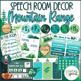 Speech Room Décor Office Mountain Theme Forest Nature Greenery