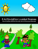 Speech: S Articulation Loaded Scenes/Pictures Initial Medi