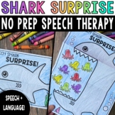 Speech Shark Surprise No Prep Speech Therapy