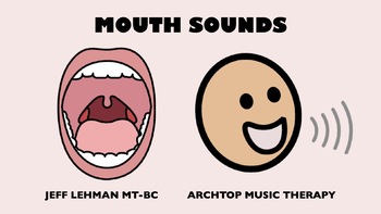 Preview of Speech Therapy Songs & Videos - Mouth Sounds (all sounds) BUNDLE