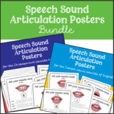 Speech Sound Articulation Posters Bundle