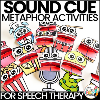 Preview of Speech Sound Cue Card Alternative - NO PREP Play Based Speech Therapy Activity
