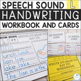 Articulation Speech Sound Handwriting Workbooks and Cards 